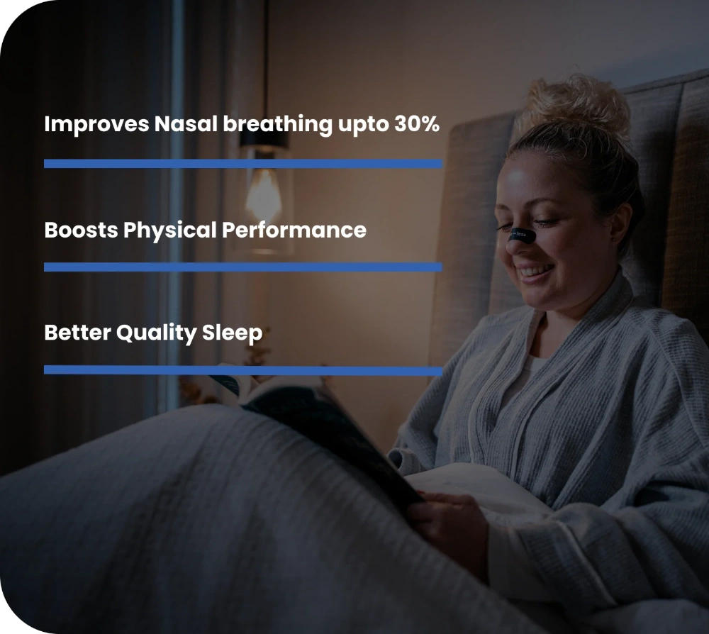 Snore Less Nose Strips Benefits